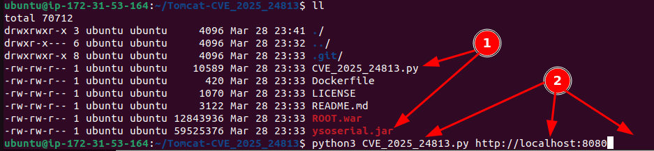 Tomcat Exploit Script